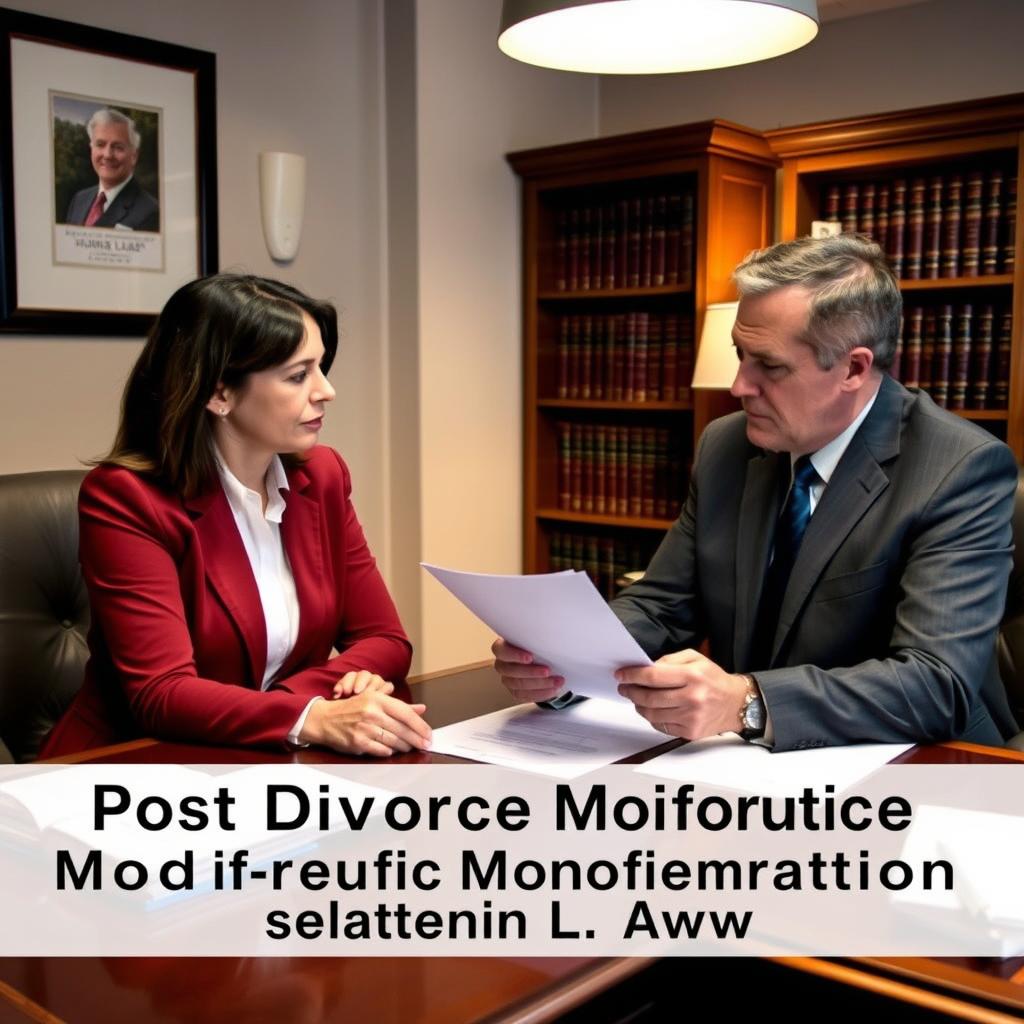 Post Divorce Modification Lawyer Chesapeake