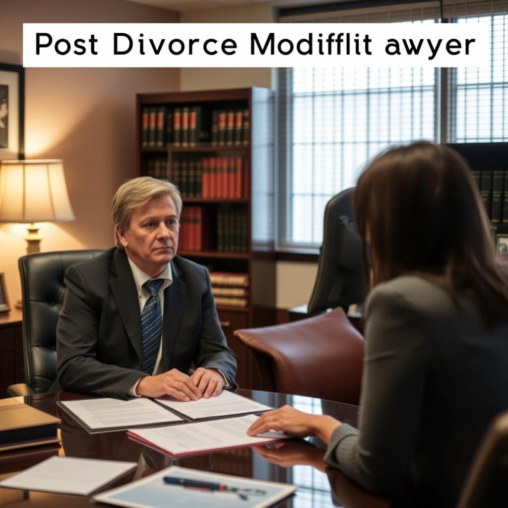 Post Divorce Modification Lawyer Chesterfield County