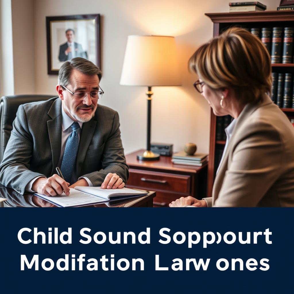 Child Support Modification Lawyer Powhatan County, VA